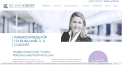 Desktop Screenshot of dr-eva-kinast.de