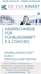 Mobile Screenshot of dr-eva-kinast.de
